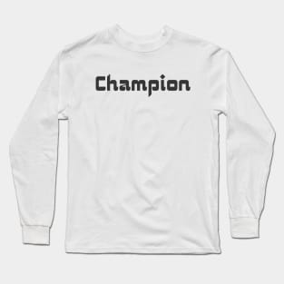 champion Long Sleeve T-Shirt